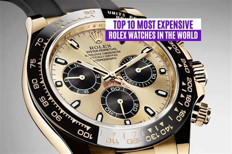 how much is the most expensive rolex watch|rolex watch maximum price.